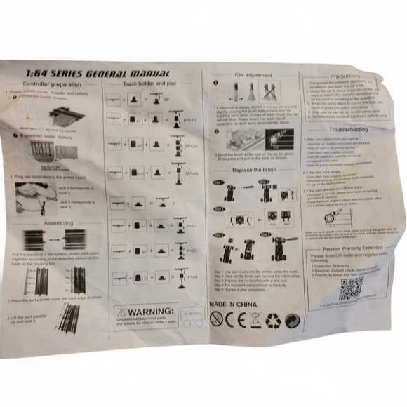 Track Master Slot Racing Set with 2 Cars - Picture 8 of 9